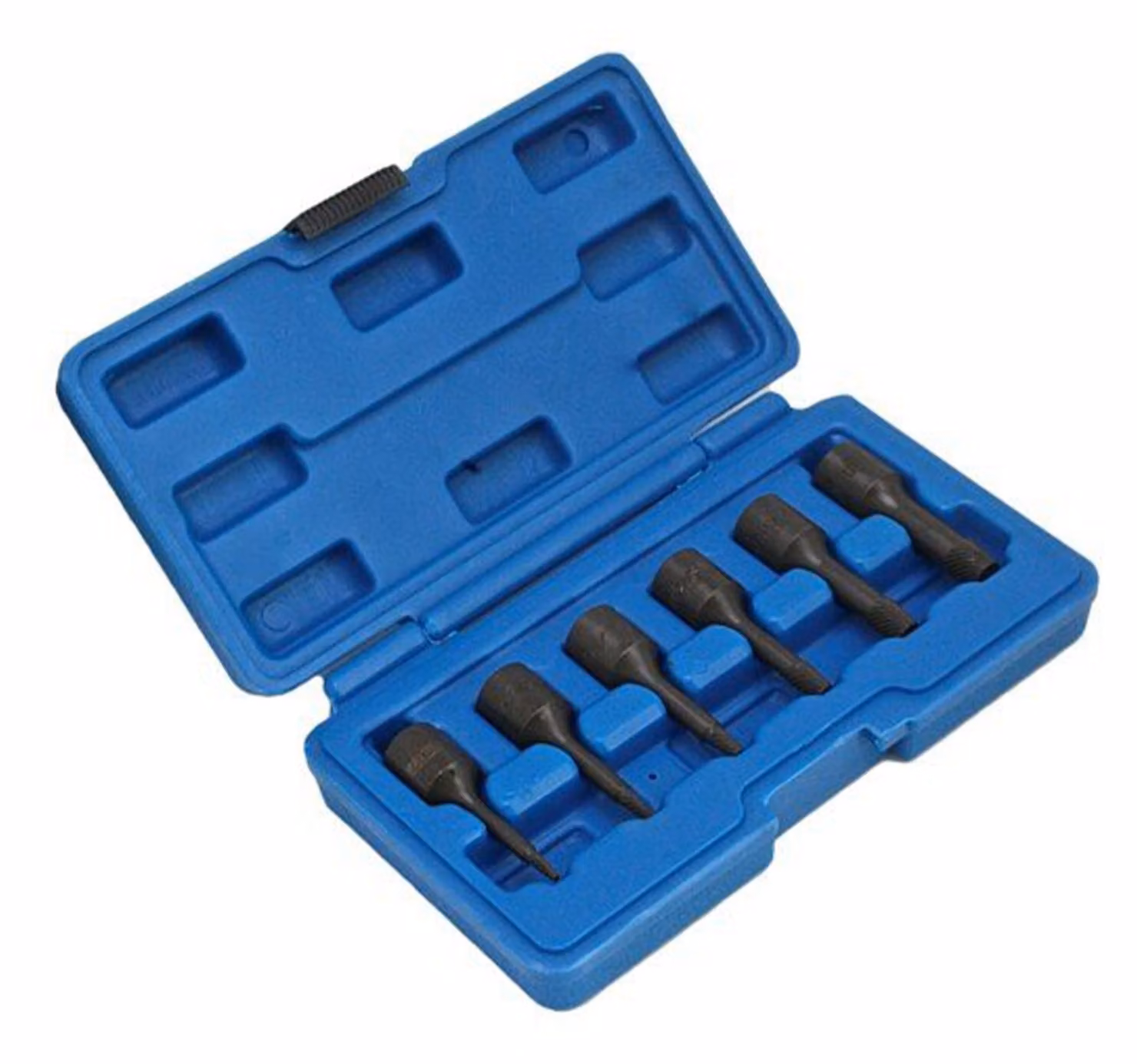 Set-kit estrattori 3/8'' per viti svitate, rotte e danneggiate ,rimozione con punte per trapano,2-10 mm