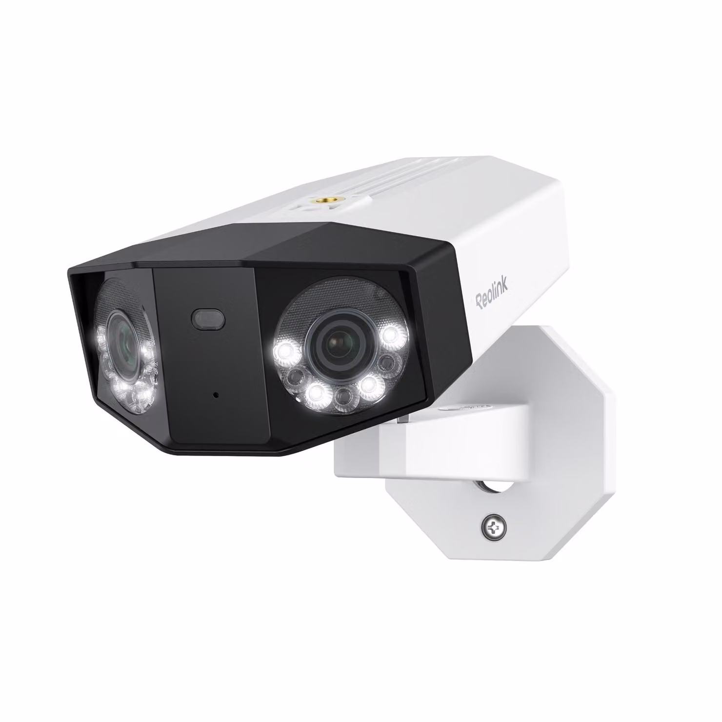Reolink Duo 3 PoE, telecamera di sicurezza PoE a doppio obiettivo 8K 16MP, panoramica a 180°, Motion Track, visione notturna a colori, rilevamento intelligente, audio a 2 vie