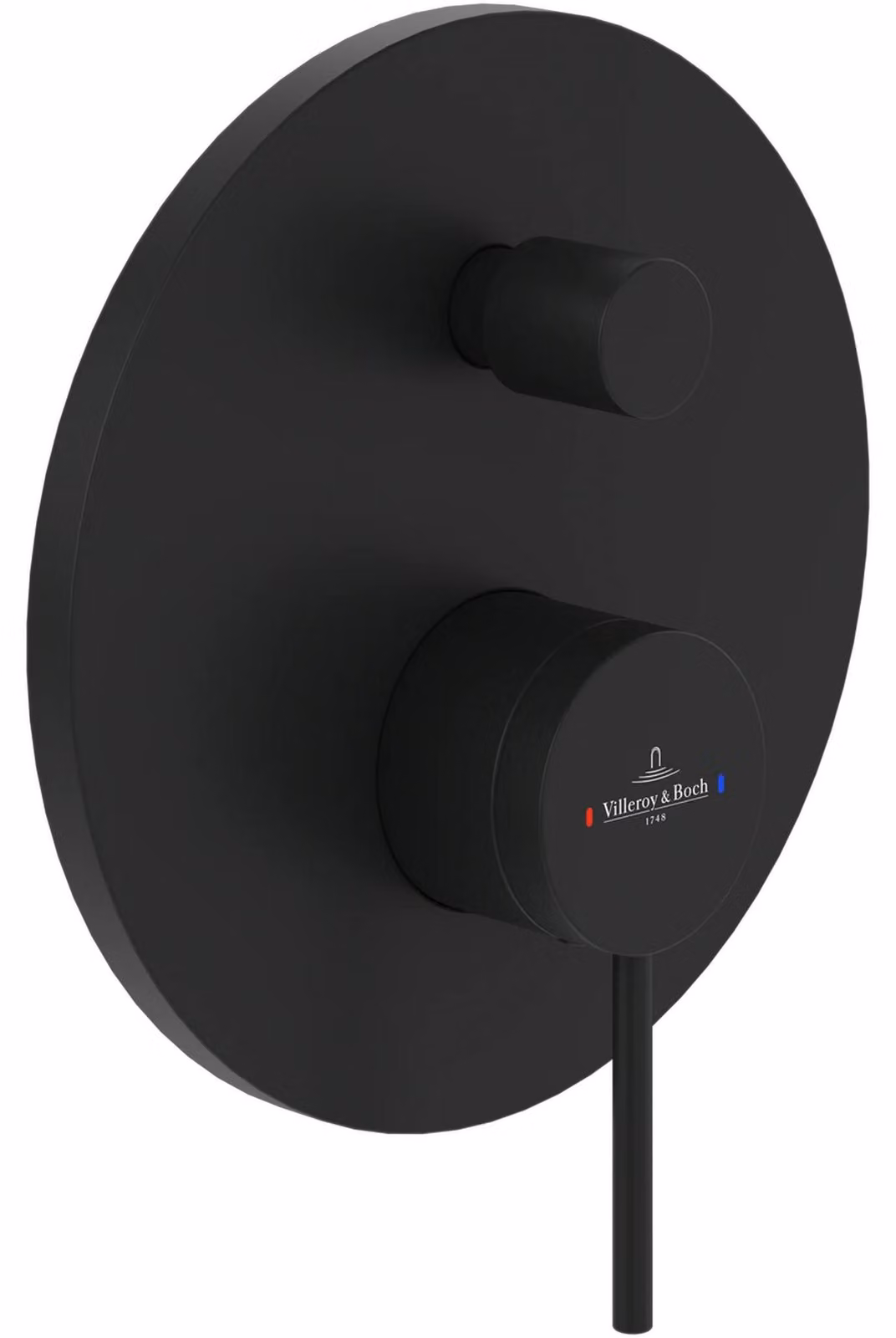 Villeroy & Boch EH-Rubinetteria Serie Loop & Friends 170x170x41mm Nero opaco, 1 pz.
