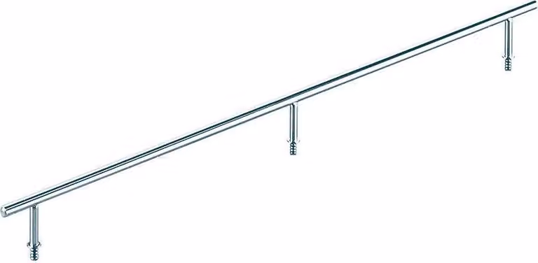 Ringhiera Kesseböhmer 810 mm per armadi con larghezza del mobile di 90 cm Ringhiera DA Ringhiera per scaffali Ringhiera per armadi Ringhiera per cucine
