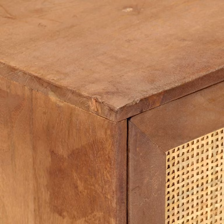 vidaXL Credenza 60x35x75 cm in legno massiccio di mango