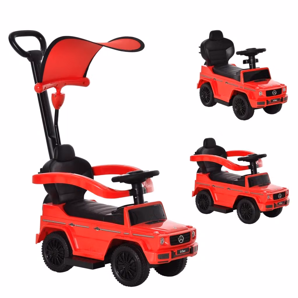 Letto a soppalco per bambini zephmum con scala e cassetti, colore rosso, L: 85.5 cm, P: 40.5 cm, H: 95 cm – 2