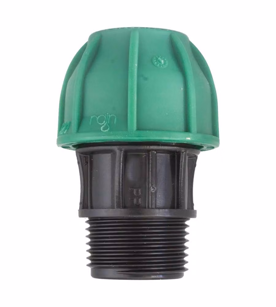 Raccordo a compressione M diametro 25 x 1" M PN10
