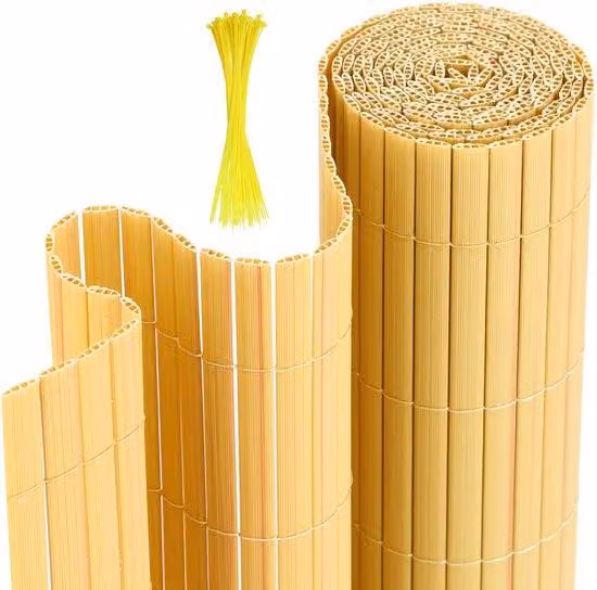 Schermo da giardino in PVC per garantire la privacy – 1,6 x 3 m – Divisorio e protezione per balconi