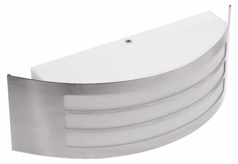 Applique da esterno per LED Applique da esterno in acciaio inox IP54 Applique da parete argento