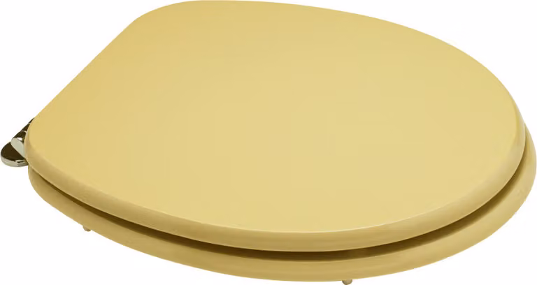 Sedile wc universale in legno color champagne