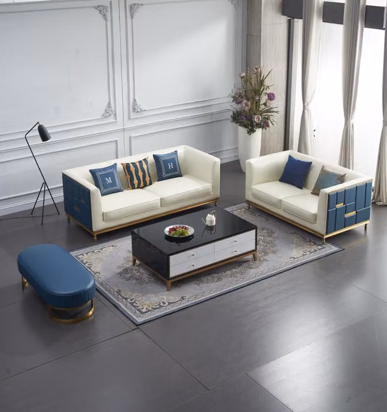 Sofagarnitur 3+2 Sitzer Klassische Garnitur Sitzgruppe Sofa Couchen Polster