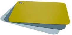 Set di 3 taglieri flessibili rettangolari DUO Joseph Joseph Multicolore L: 34 cm x P: 24 cm