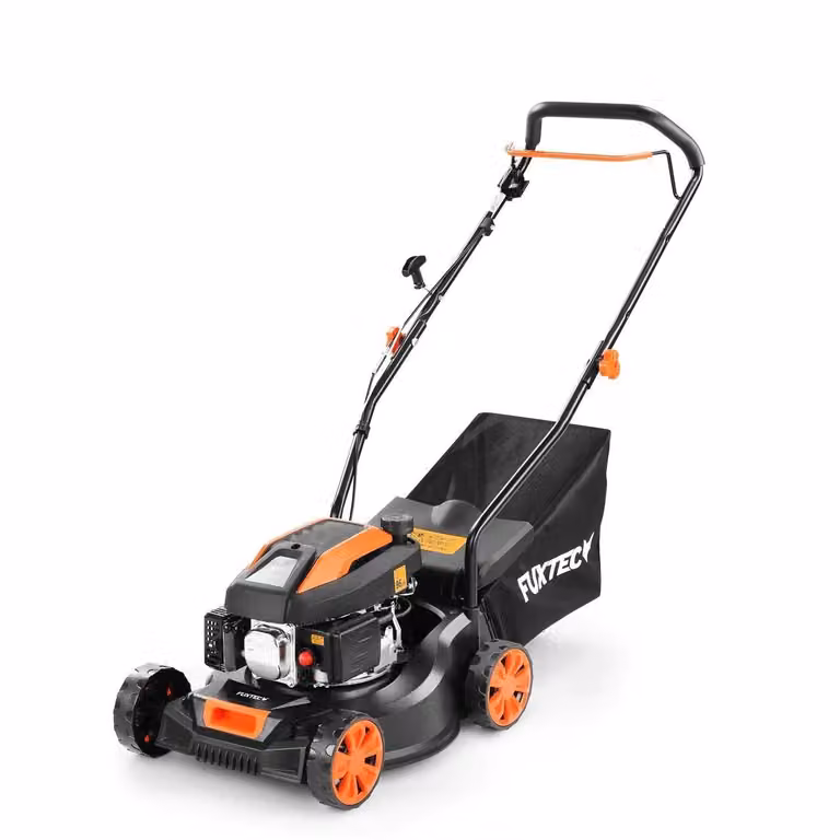 Tagliaerba a scoppio RM4180 FUXTEC tosaerba a benzina 80cc, 41 cm di taglio pratico, economico e leggero