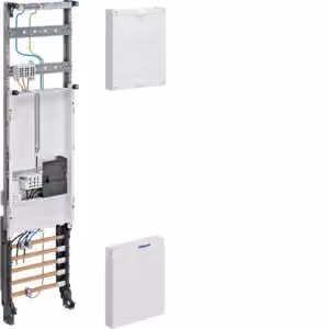 Pannello completo HAGER 1ZP universZ ZH33W7N H1050mm 1 pannello con terminale a innesto per contatore
