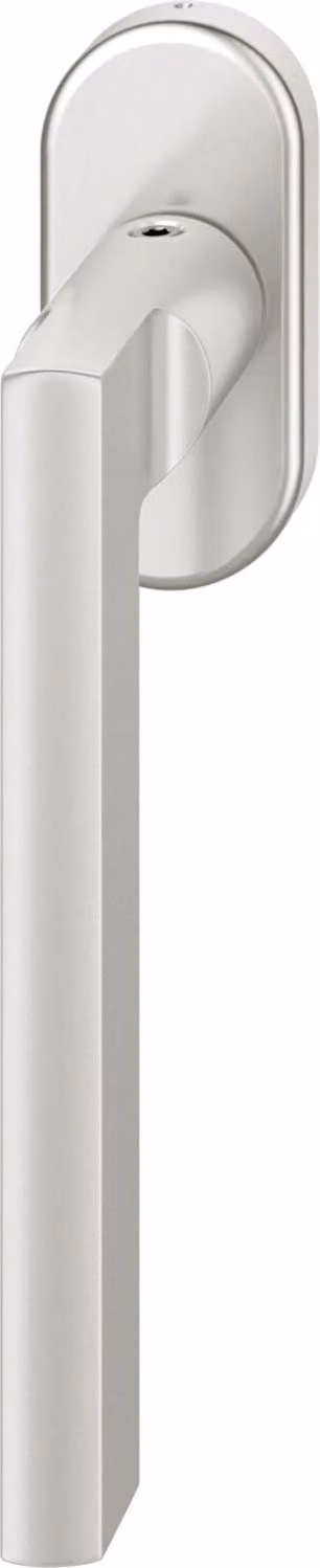 FSB maniglia per finestra 34 1035 rosone ovale maniglia universale alluminio anodizzato argento