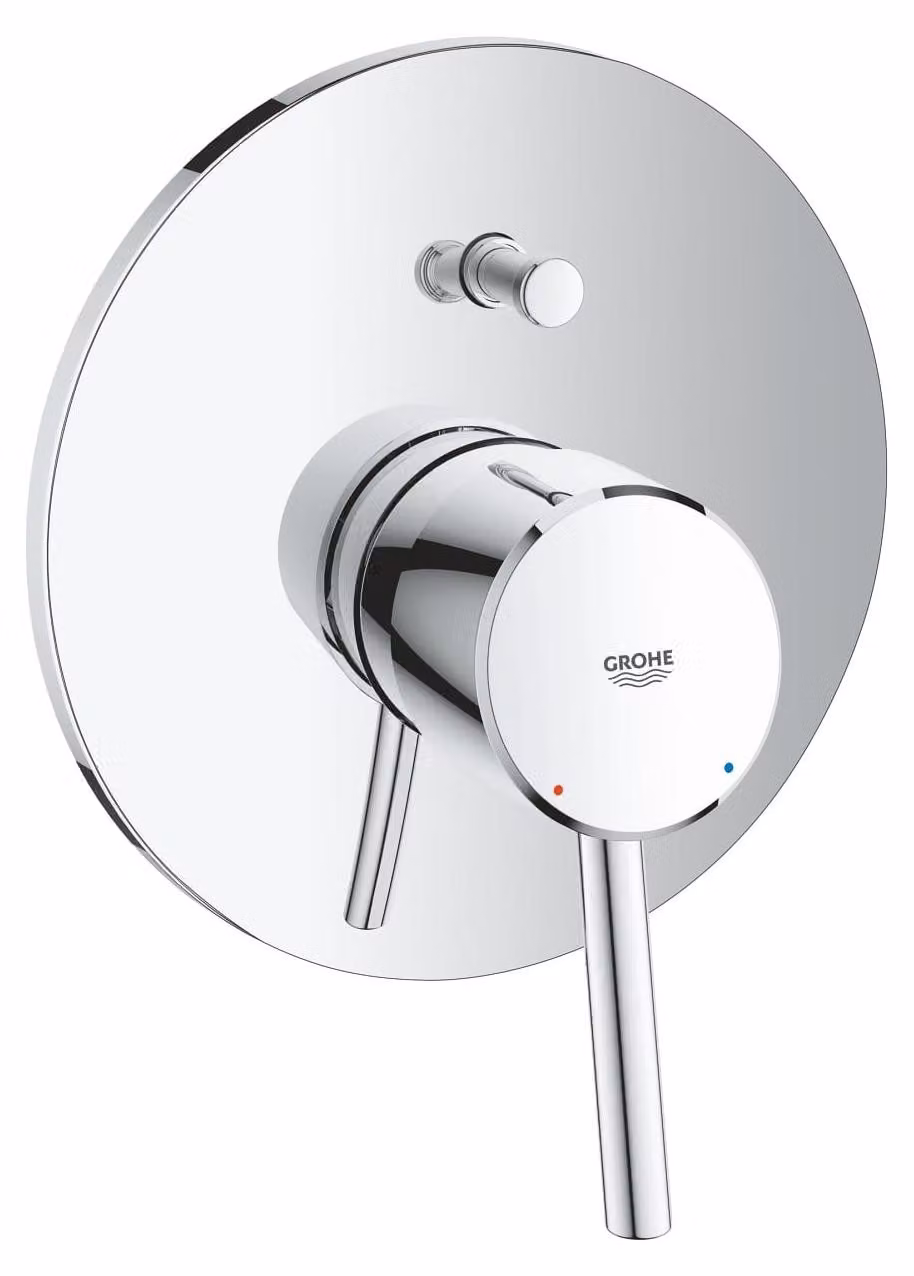Set di montaggio finale per miscelatore vasca Grohe Concetto, cromato - 19346001