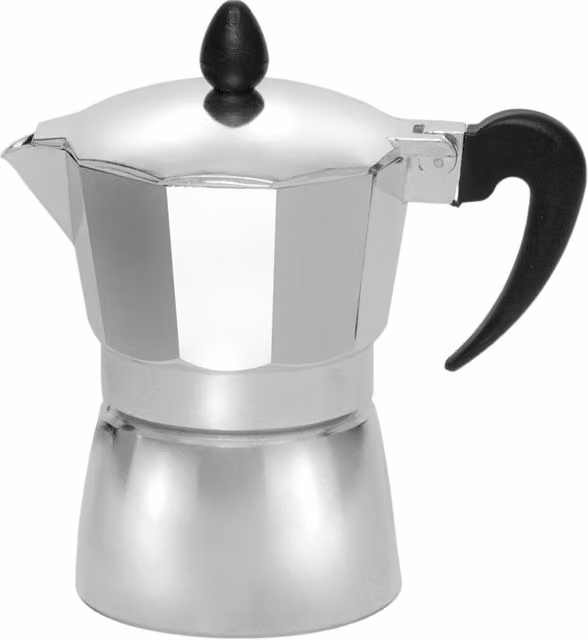 Caffettiera Kasanova argento da 1 tazza