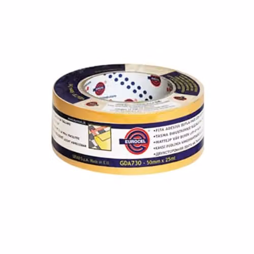 Nastro Biadesivo Gda 730 Mm 50 M 25 Tela   Eurocel