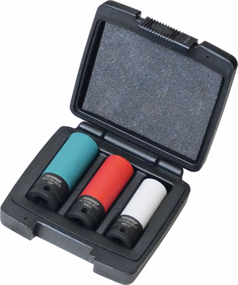 GEDORE Automotive KL-0100-80 K Set di chiavi elettriche speciali da 1/2", 3 pezzi