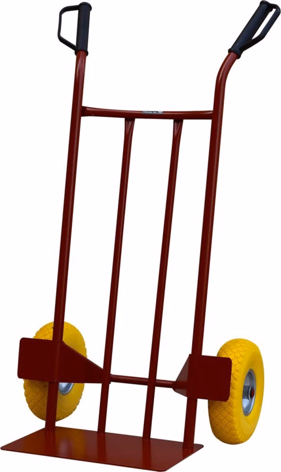 Carrello a mano tipo 250 con ruote inPoliuretanoGIALLE (tela d'acciaio)