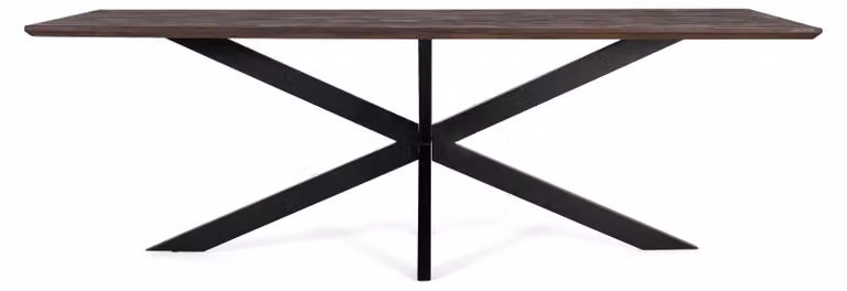 Tavolo da pranzo Kaia in legno di acacia, 76 cm x 230 cm x 100 cm Giner y Colomer