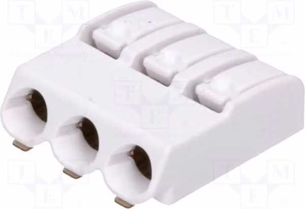 1 connettore: connettore a crimpare, sezione 4 mm, numero di poli: 3, serie: 2÷2060, stagnato, codice: 2060-453/998-404
