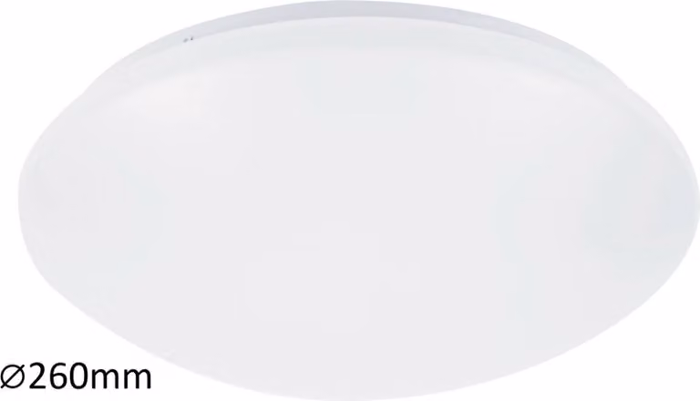 Rabalux 3437 plafoniera Lampada LED 12W IP44 diametro 26cm rotonda bianco