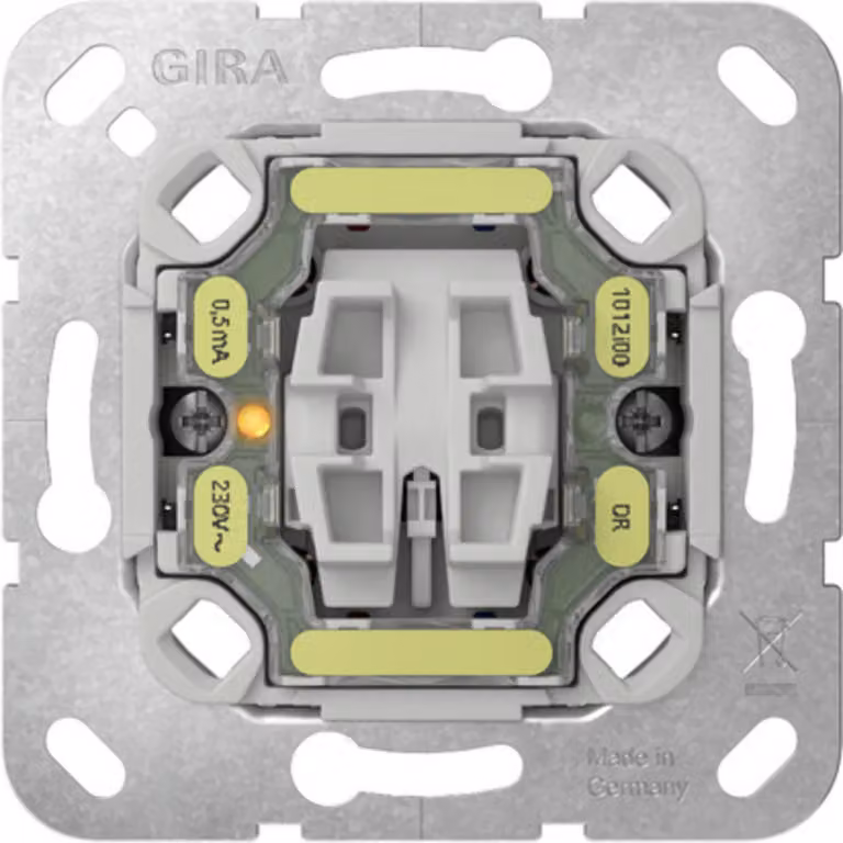 GIRA Wippschalter 311200 Kontroll Aus 2-p Einsatz (311200)