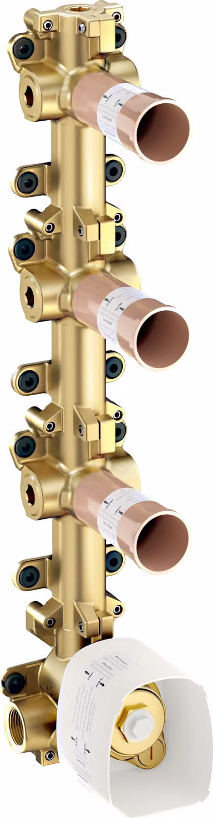 hansgrohe AXOR One corps de base pour module thermostatique encastré pour 3 consommateurs, 48710180, 48710180