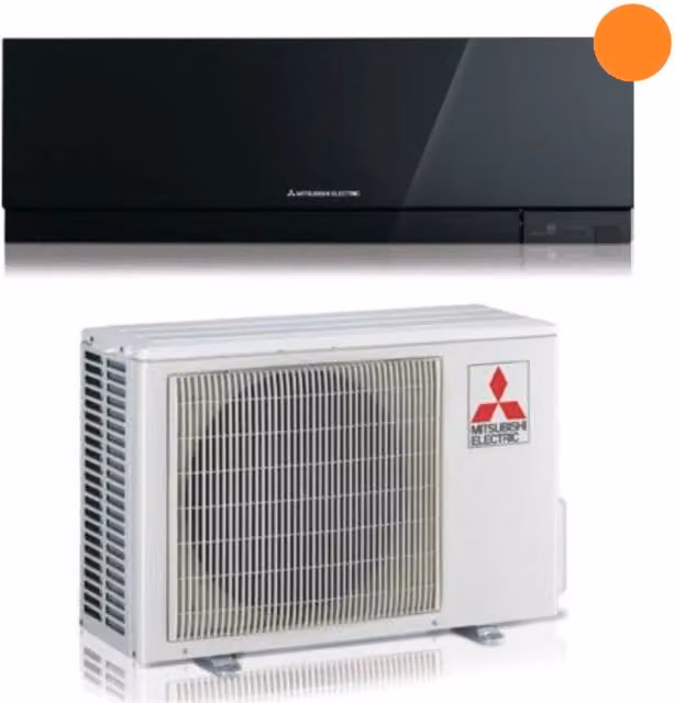 Condizionatore Mitsubishi Electric Kirigamine Zen Black MSZ-EF42VGKB 15000 Btu con Wi-Fi Integrato e Classe Energetica A++
