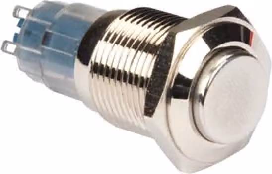 Interruttore tondo alto in metallo Dpdt 2No 2Nc