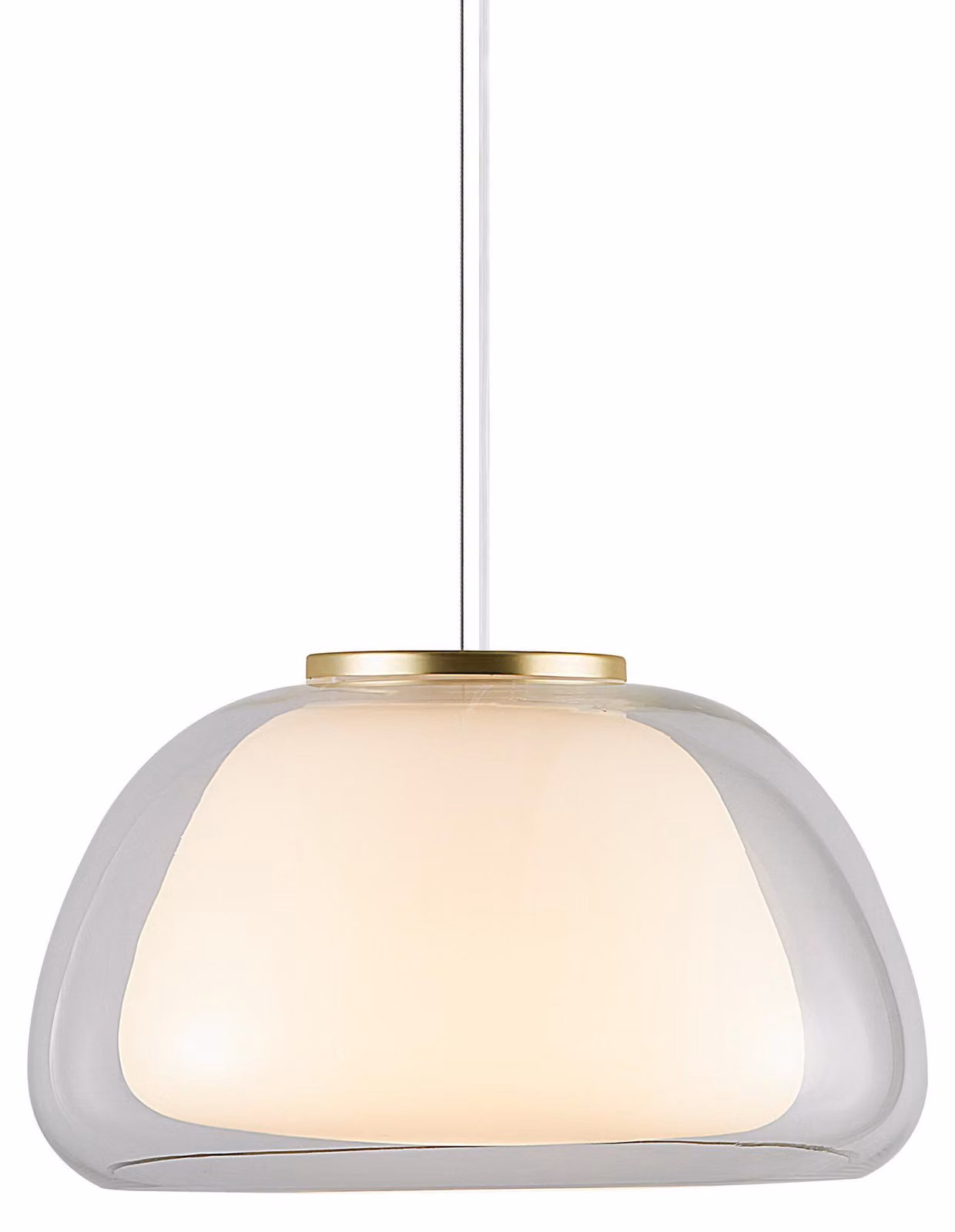Nordlux Jelly Ø 39 cm trasparente a 1 fiamma sferica
