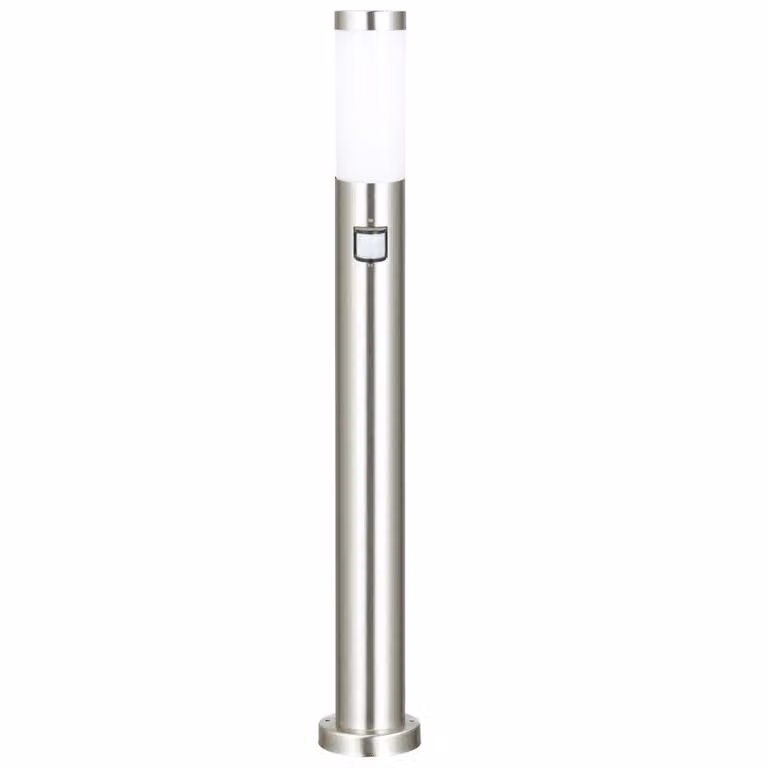 Luce da esterno in acciaio inox con rilevatore di movimento