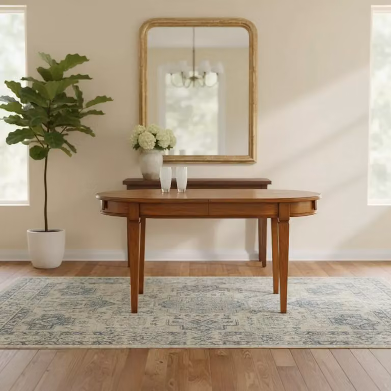 Tavolo ovale in legno allungabile marrone Mobili 2G L: 160 cm, P: 100 cm, H: 78 cm