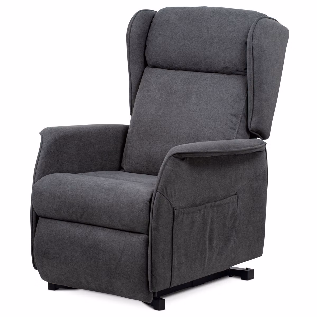 Poltrona TV e reclinabile Autronic + posizionamento elettrico, 1 motore 230V 29V, rivestimento grigio (TV-1190 GREY2)