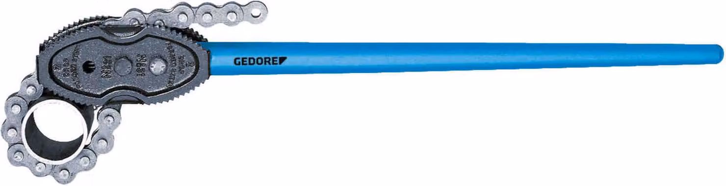 GEDORE 122002 Chiave per tubi a catena, modello americano, 1/8-2", 4535360