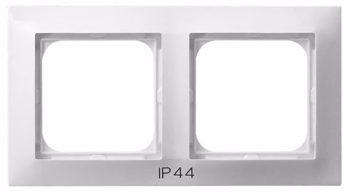 R-2Y/00 Impronta A Doppia Cornice Bianca