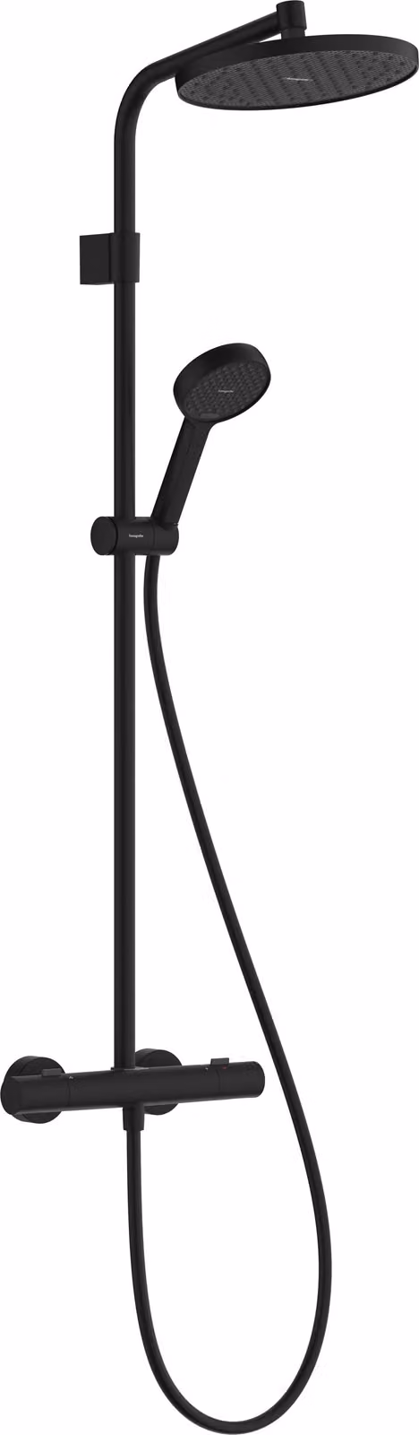 hansgrohe Activera S système de douche 240, 1 type de jet, EcoSmart+, avec Ecostat Fine Varia, 6 l/min, 28083670, 28083670