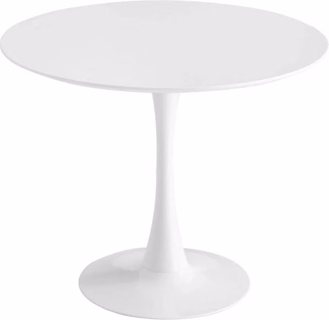 LÚZETE - TAVOLO SAN ANTONI Ø90 CM BIANCO