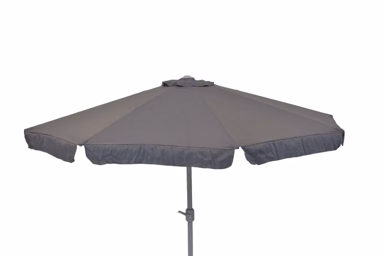 Ombrellone da mercato Merxx, Ø circa 400 cm, grigio, 29002-309