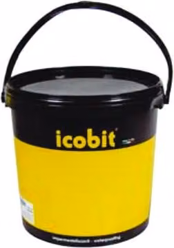 Vernice All'Acqua Effetto Alluminio Icobit W Colore Argento 15 l