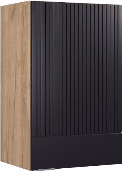 Pensile da cucina Vicco Fame-Line Nero rigato e Rovere dorato L: 45 cm – 1