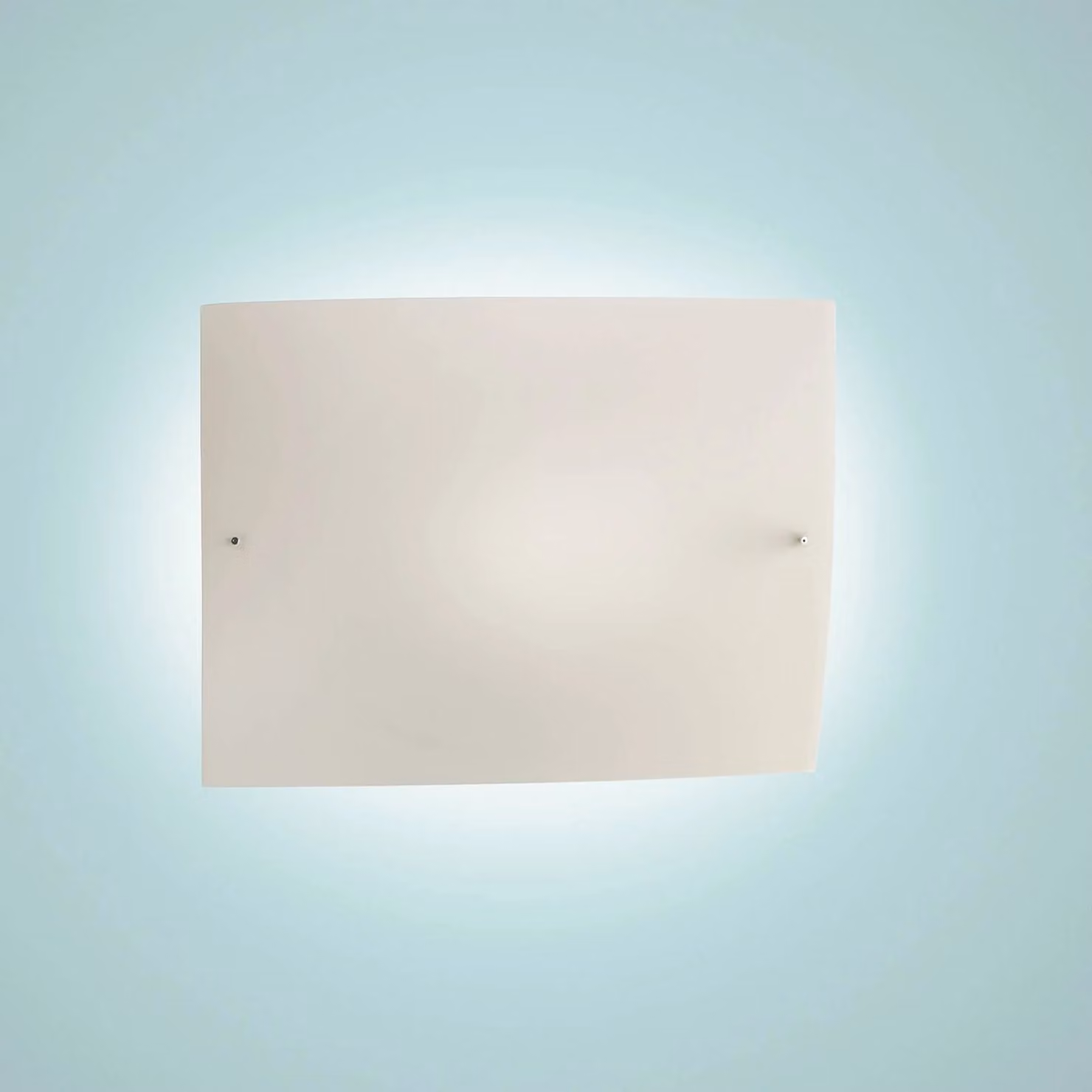 Foscarini Applique da parete di design Folio, dimmerabile, Bianco / Opale, Soggiorno / Sala da pranzo, Vetro, Design, Applique