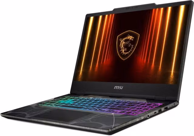 Laptop MSI Cyborg 15 Nero con Schermo da 15,6 pollici, Intel i7-13620H, 16GB RAM, 1TB SSD e NVIDIA GeForce RTX 5050