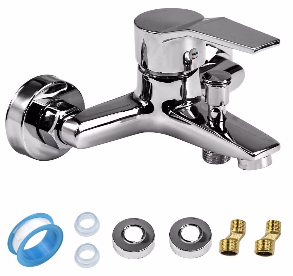 Solidchoice - Rubinetto per doccia, ideale per bagno e cucina