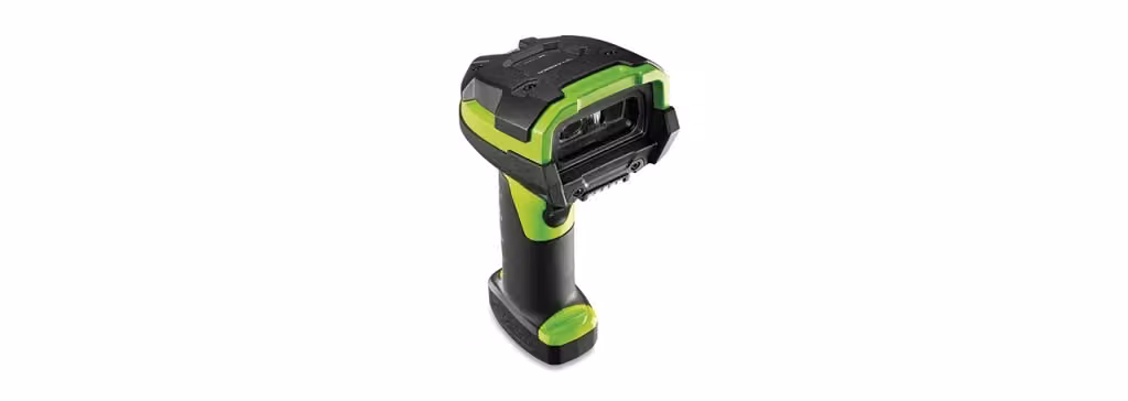 Lettore di codici a barre portatile 1D Zebra LI3678-SR nero e verde con tecnologia Bluetooth e USB-C – 2