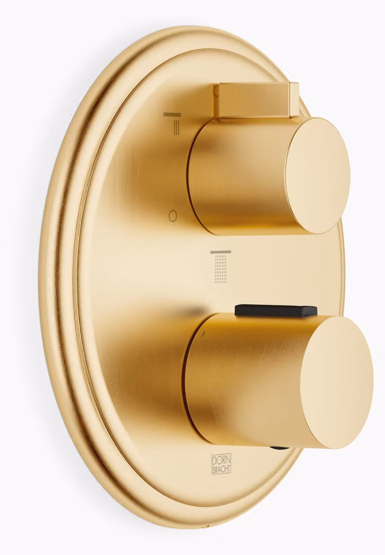 Thermostat encastré MADISON de Dornbracht avec régulation de débit à trois voies, 36427977-28, 36427977-28