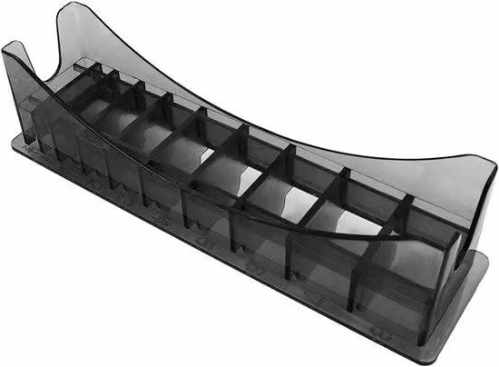 Misuratore di forza da 25 cm, istruzioni per l'uso, nero, trasparente, plastica.