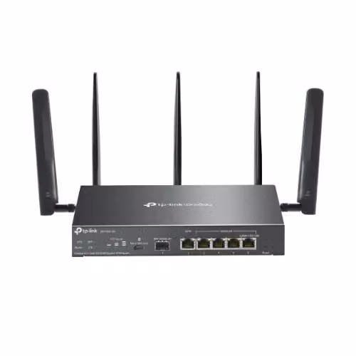 Router Wireless TP-Link Omada ER706W-4G Dual-Band WiFi 6 con connettività LTE/5G e porte Gigabit Ethernet, Nero – 2