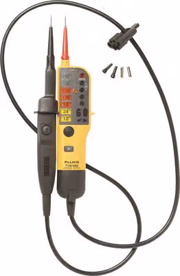 Fluke T110/VDE Tester di tensione bipolare CAT III 690 V, CAT IV 600 V LED, acustico, vibrazioni
