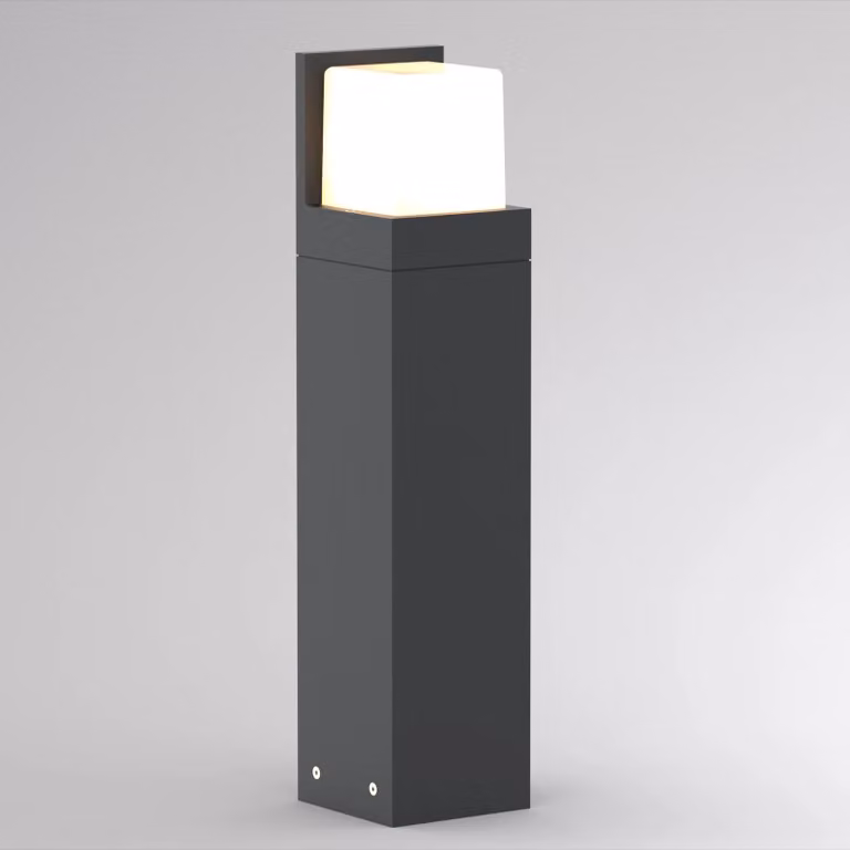 Molto Luce Lampione a LED FYNN-C, altezza 45 cm, antracite, CCT IP65 on/off FYNN-C, Nero, Alluminio, Moderno