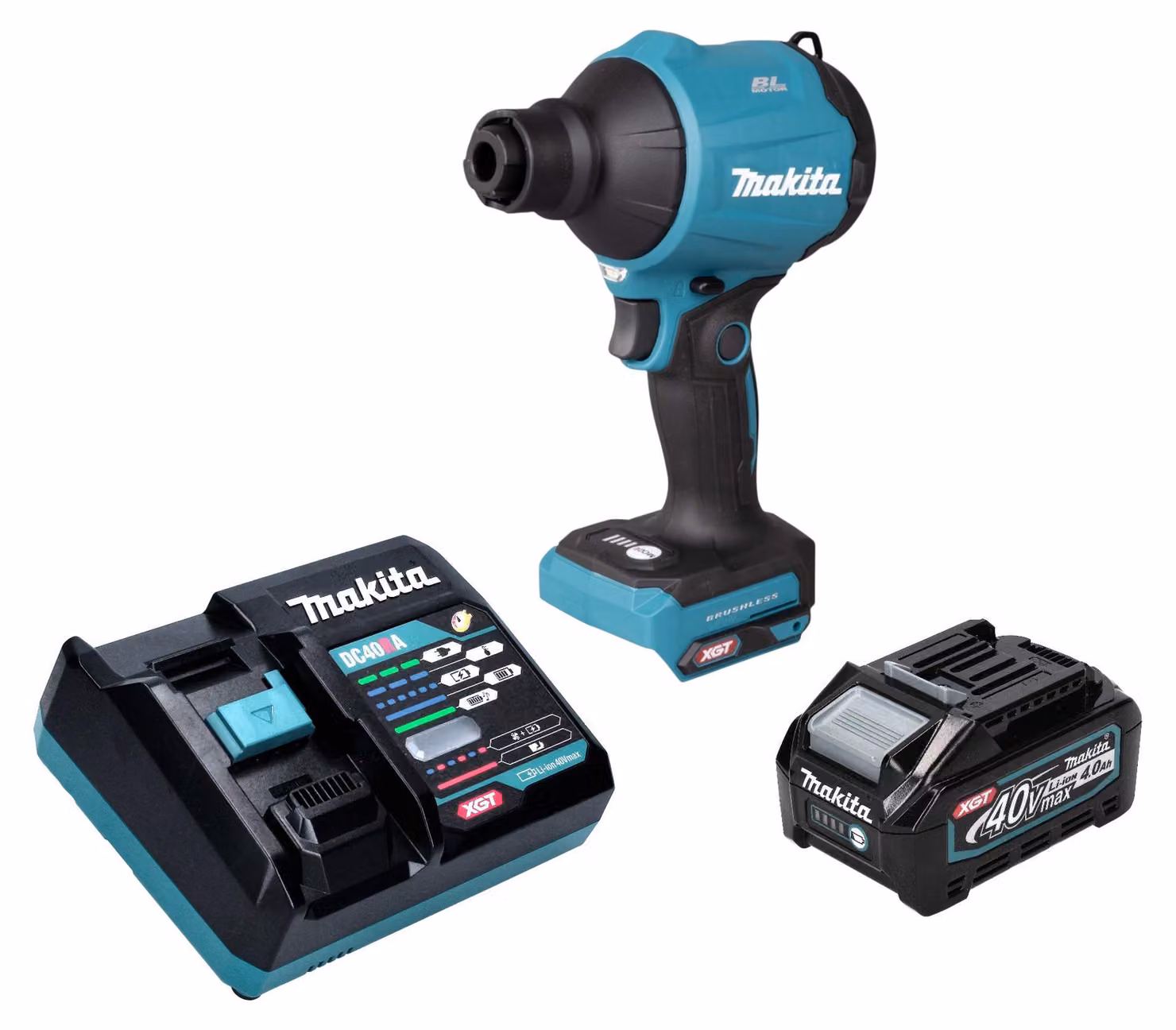 Makita AS001GZ Soffiatore a batteria - senza batteria - senza caricabatteria