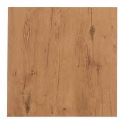 Piano tavolo Bizzotto in HPL Rovere naturale marrone L: 60 cm, P: 60 cm, H: 1,2 cm