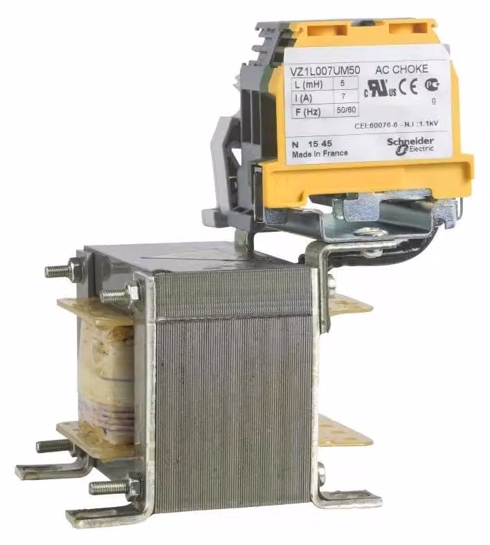 Induttanza di rete Schneider Electric - 5 mH - 7 A - monofase - 20 W - per convertitore di frequenza VZ1L007UM50